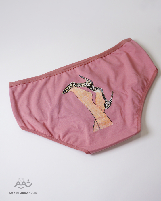 شورت پشت چاپ کش باریک (101)