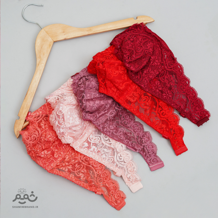  سوتین دانتل شاخکدار فنر دار (3040)