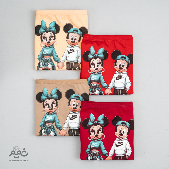 شورت پشت  چاپ کش باریک(101)