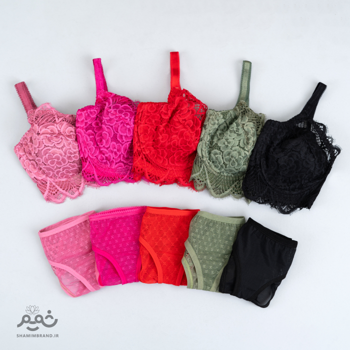 ست شرت سوتین توری (5005)