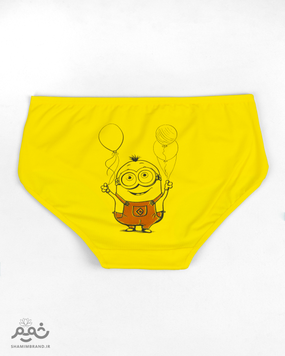 شورت پشت چاپ کش باریک (101)