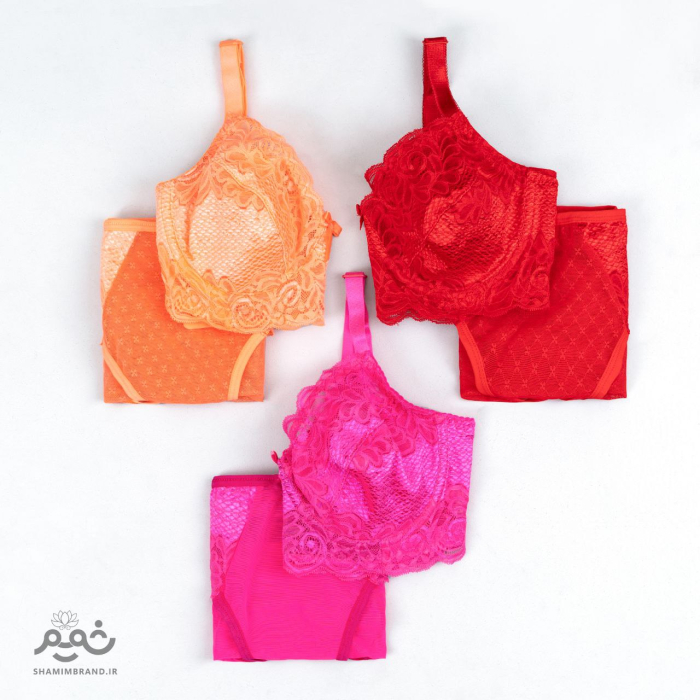 ست شورت و سوتین پوست ماری