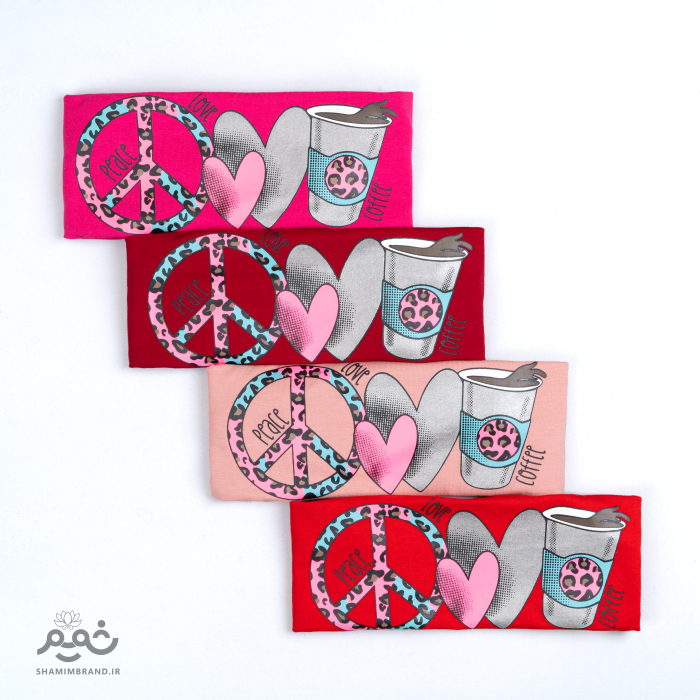 شورت پشت چاپ طرح کافه (101)