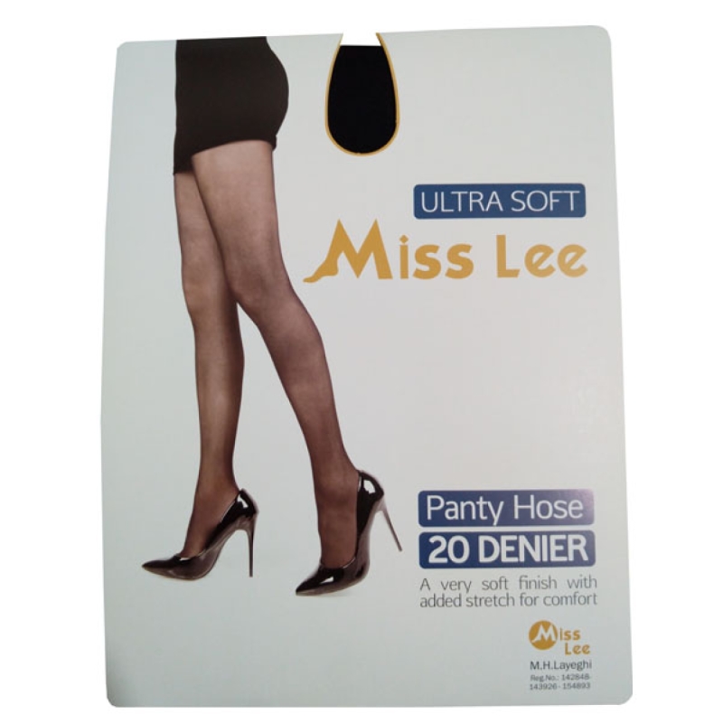 ساپورت مجلسی زنانه مشکی مدل میس لی 20den