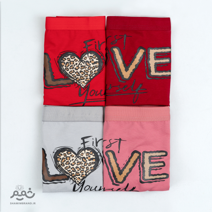 شورت پشت چاپ کش  پهن (102) 