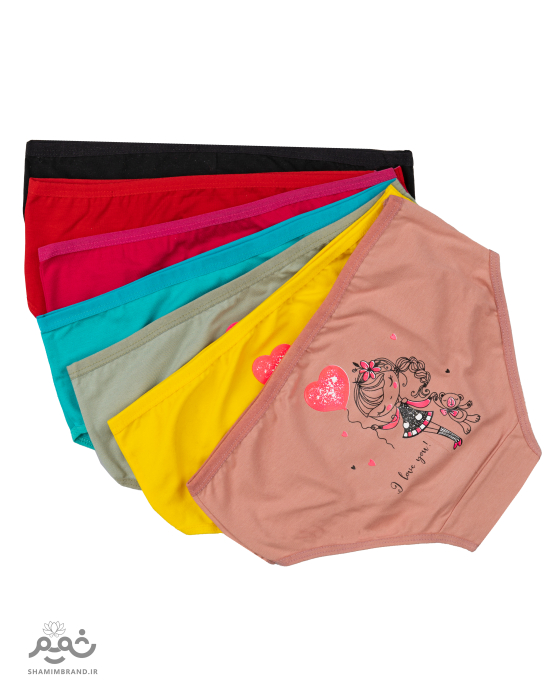 شورت پشت چاپ دختر بادکنک (101)