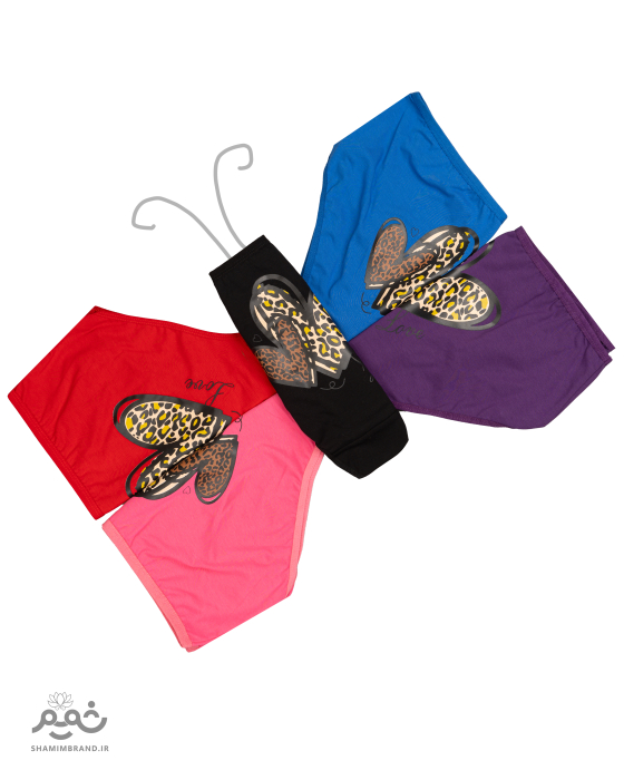 شورت پشت چاپ  قلبی(101)