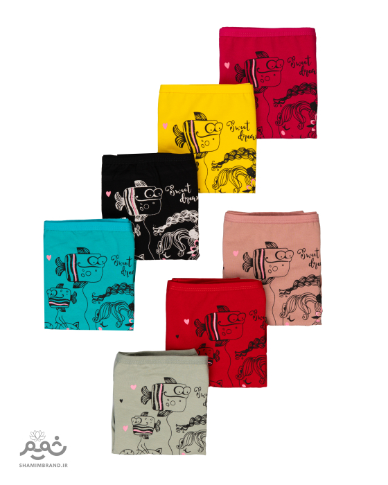 شورت پشت چاپ نخی (101)