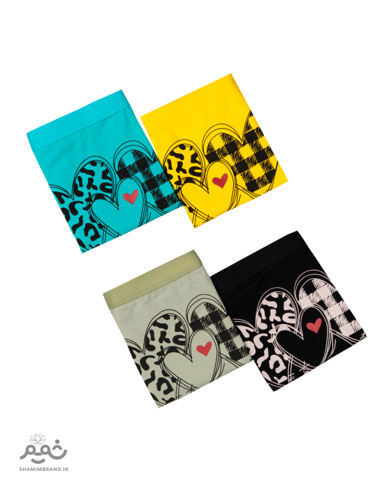 شورت پشت چاپ کش پهن  (102)